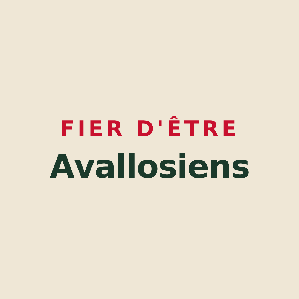 Tote bag « Fier d'être Avallosiens » — design pour Alluyes