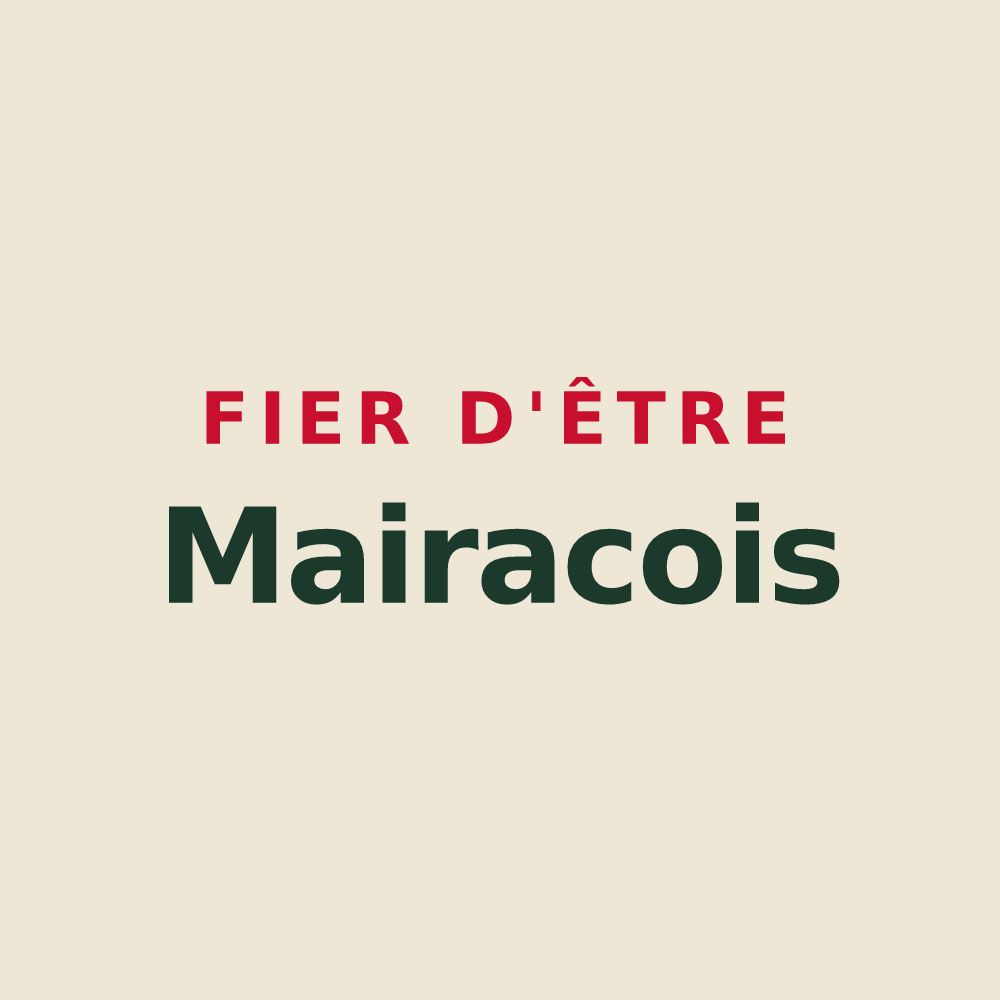 Tote bag « Fier d'être Mairacois » — design pour Almayrac
