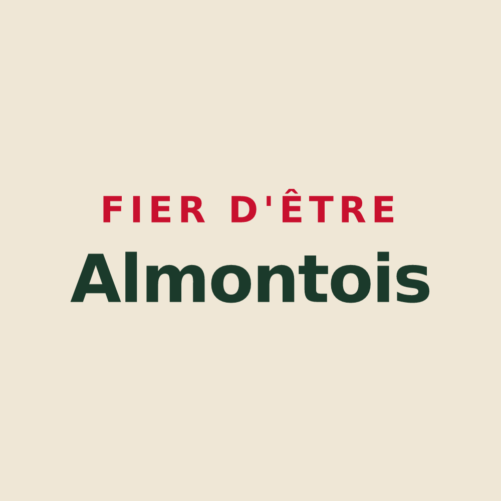 Tote bag « Fier d'être Almontois » — design pour Almont-les-Junies