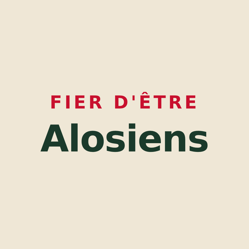 Tote bag « Fier d'être Alosiens » — design pour Alos