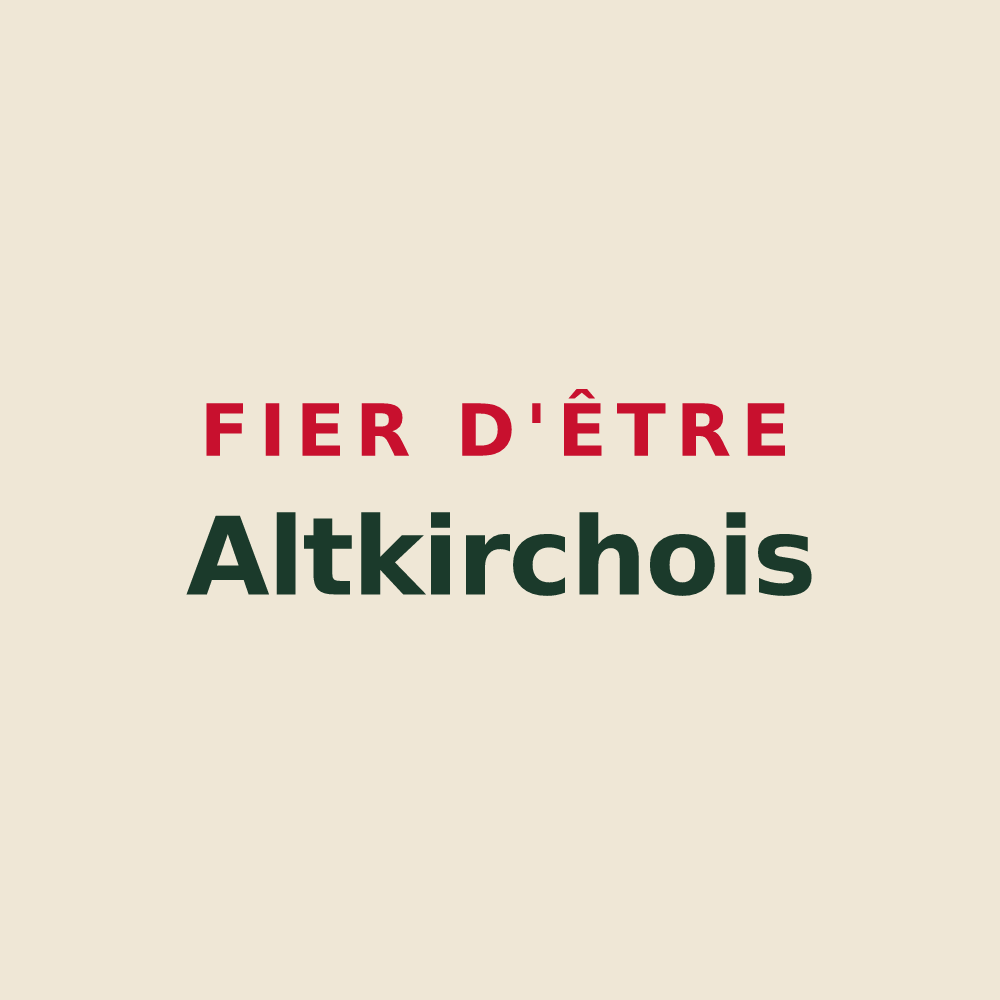 Tote bag « Fier d'être Altkirchois » — design pour Altkirch