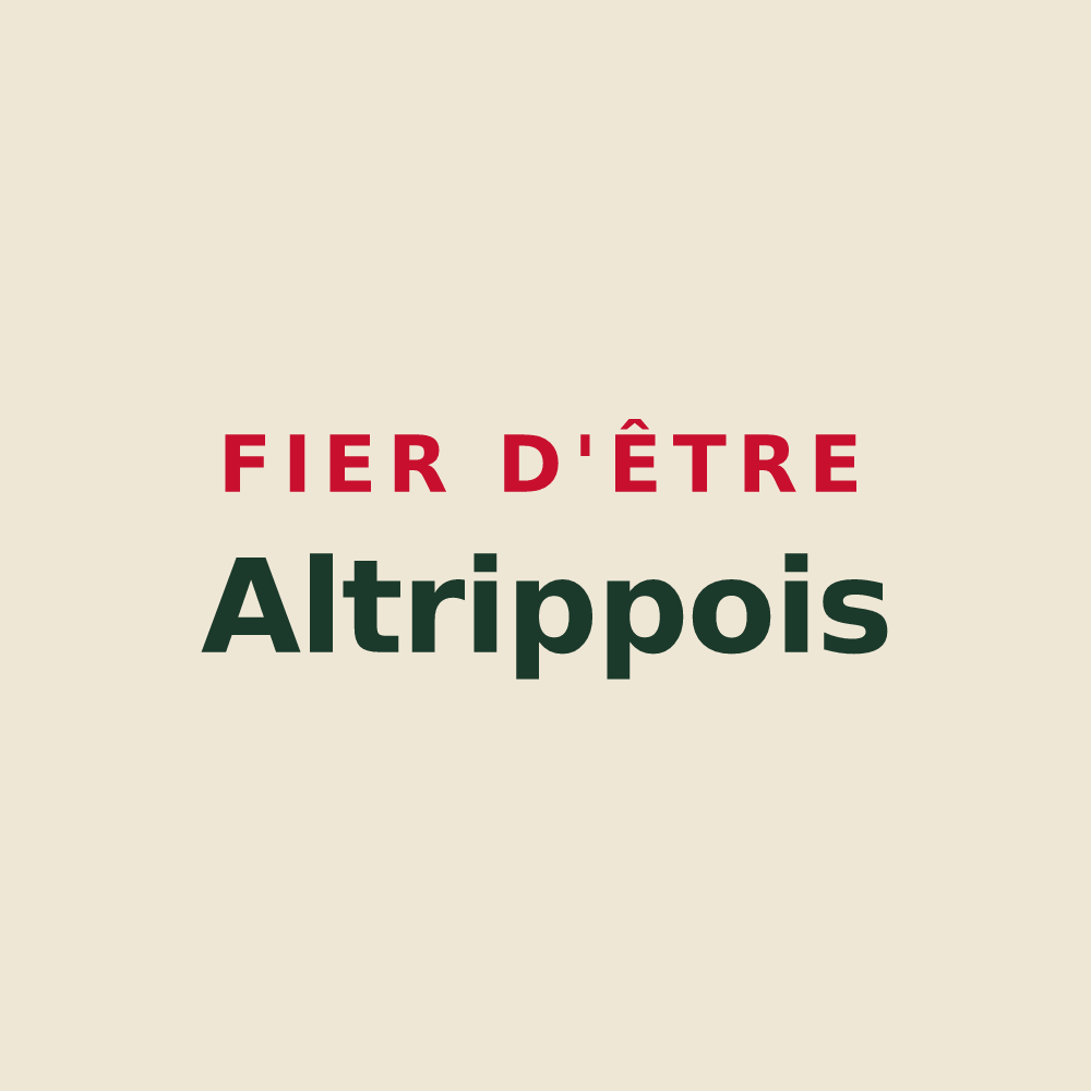 Tote bag « Fier d'être Altrippois » — design pour Altrippe