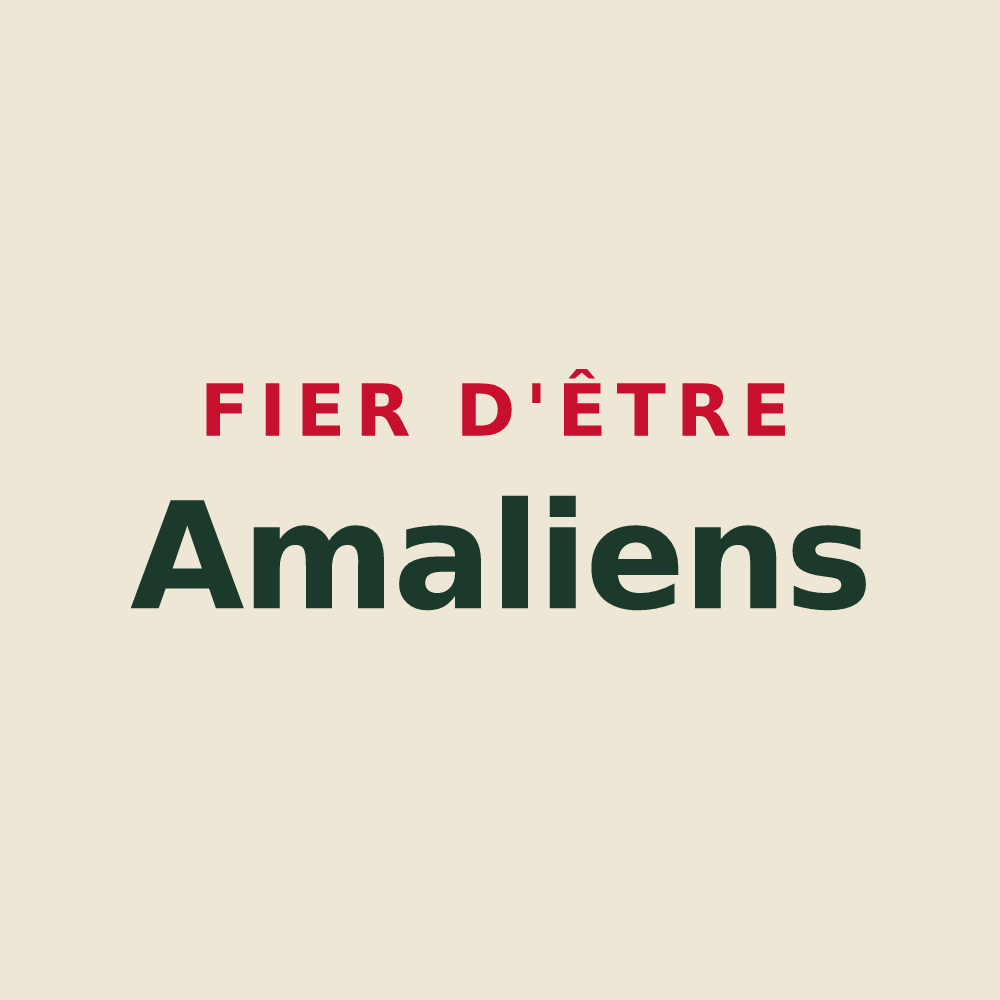 Tote bag « Fier d'être Amaliens » — design pour Amailloux