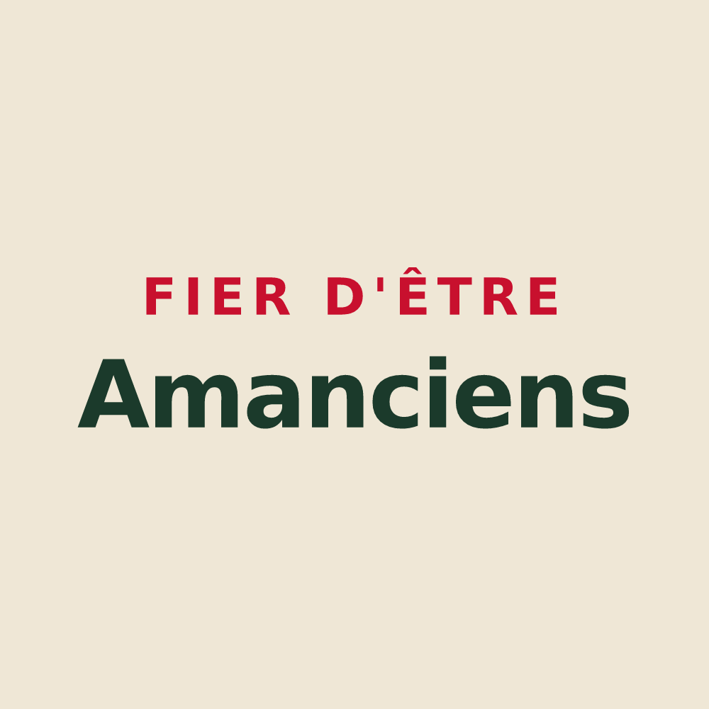 Tote bag « Fier d'être Amanciens » — design pour Amancy