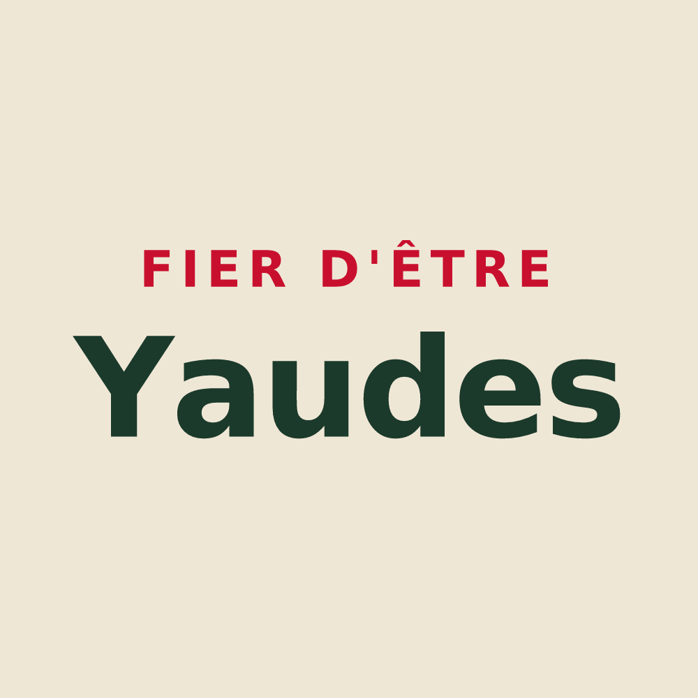Tote bag « Fier d'être Yaudes » — design pour Amanzé