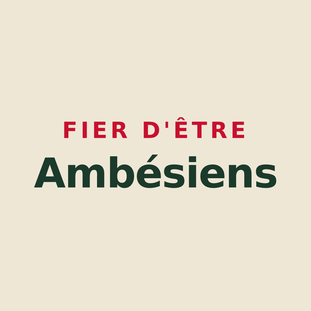Tote bag « Fier d'être Ambésiens » — design pour Ambès