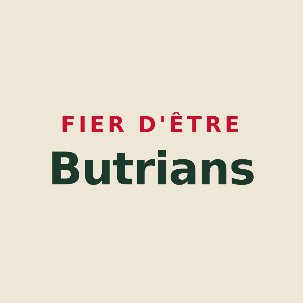 Tote bag « Fier d'être Butrians » — design pour Ambutrix
