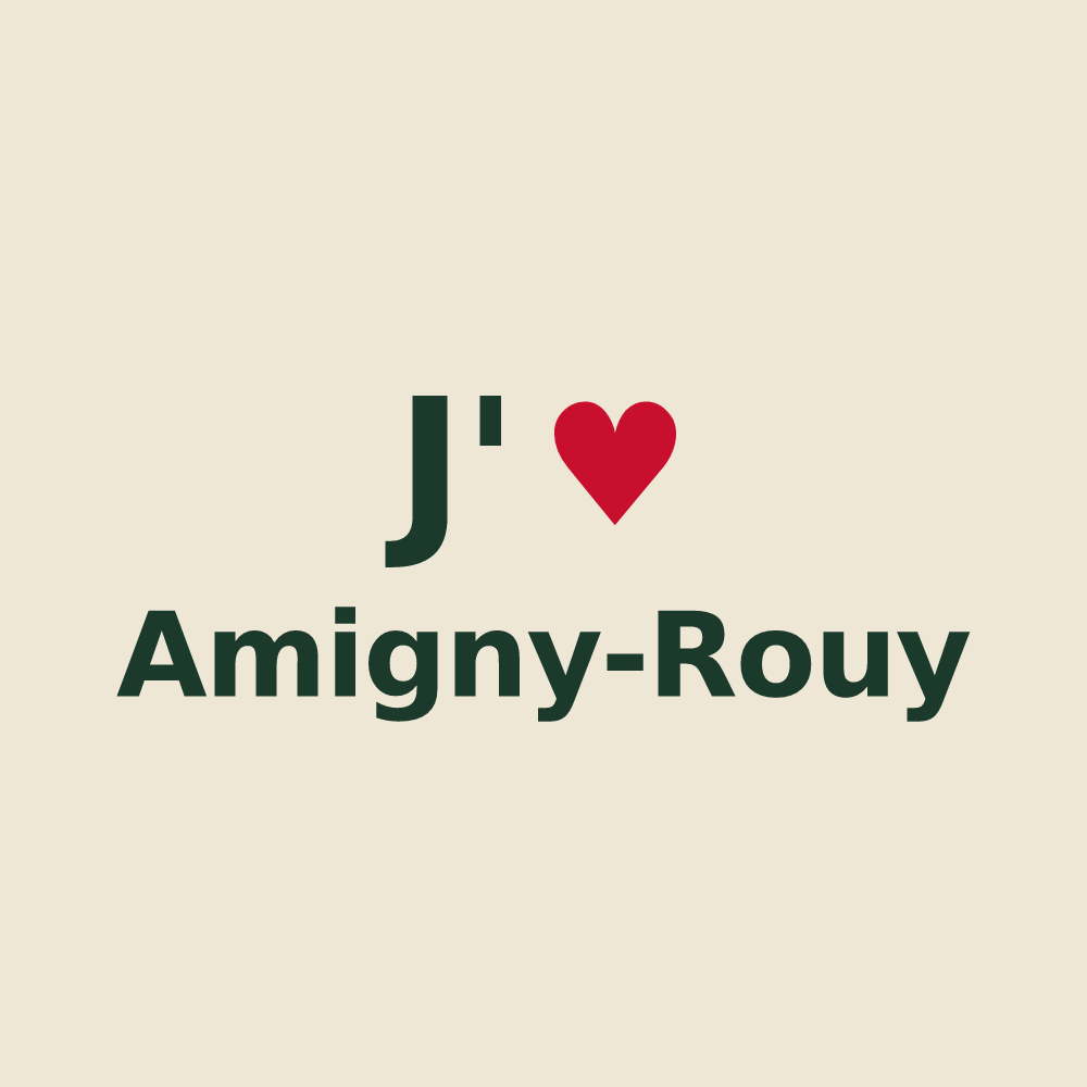 Tote bag personnalisé Amigny-Rouy — design J'aime Amigny-Rouy