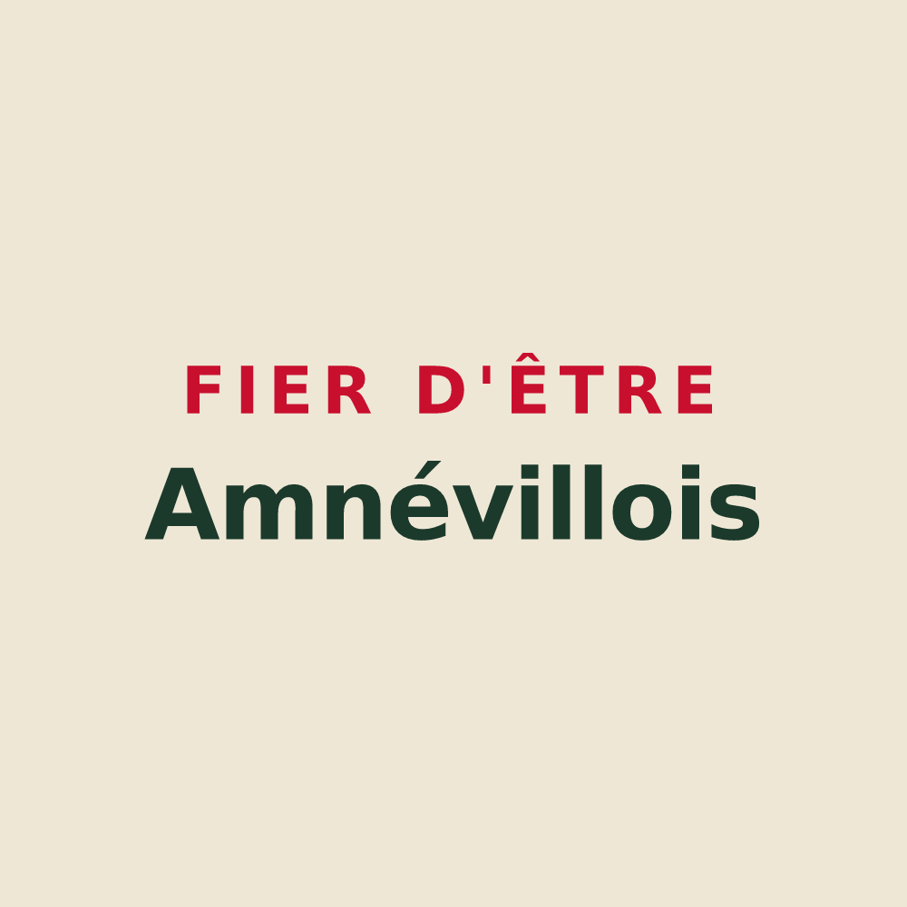 Tote bag « Fier d'être Amnévillois » — design pour Amnéville