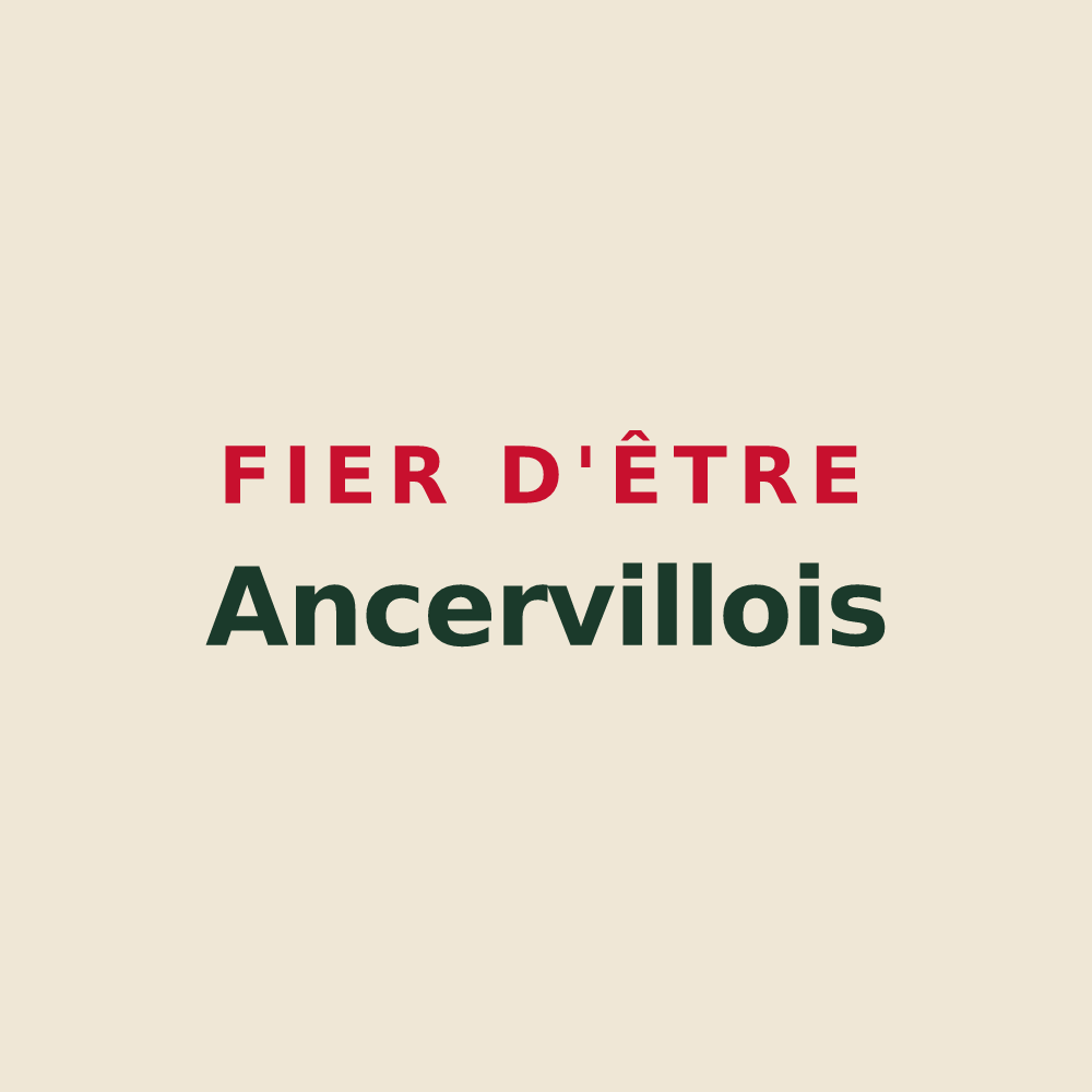 Tote bag « Fier d'être Ancervillois » — design pour Ancerville
