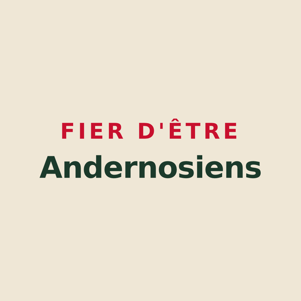 Tote bag « Fier d'être Andernosiens » — design pour Andernos-les-Bains