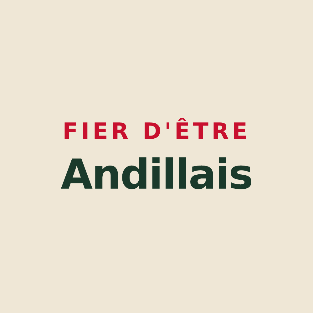 Tote bag « Fier d'être Andillais » — design pour Andilly