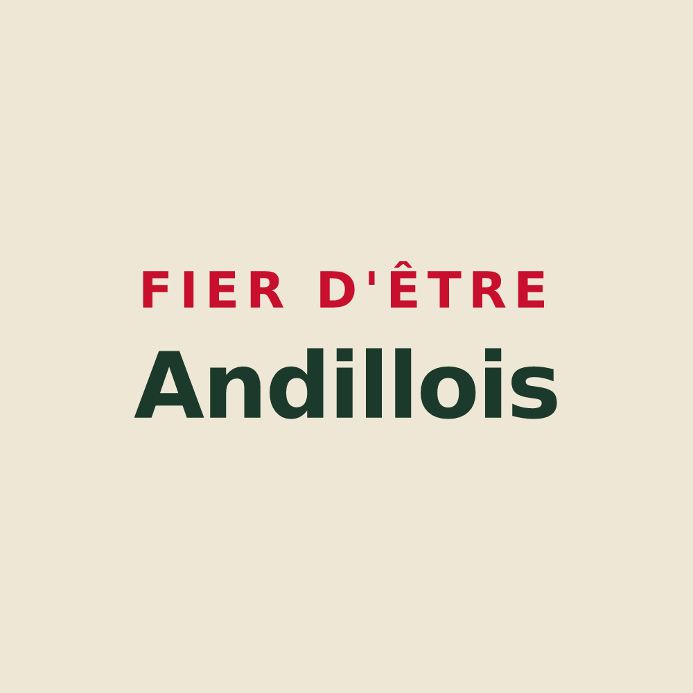 Tote bag « Fier d'être Andillois » — design pour Andilly