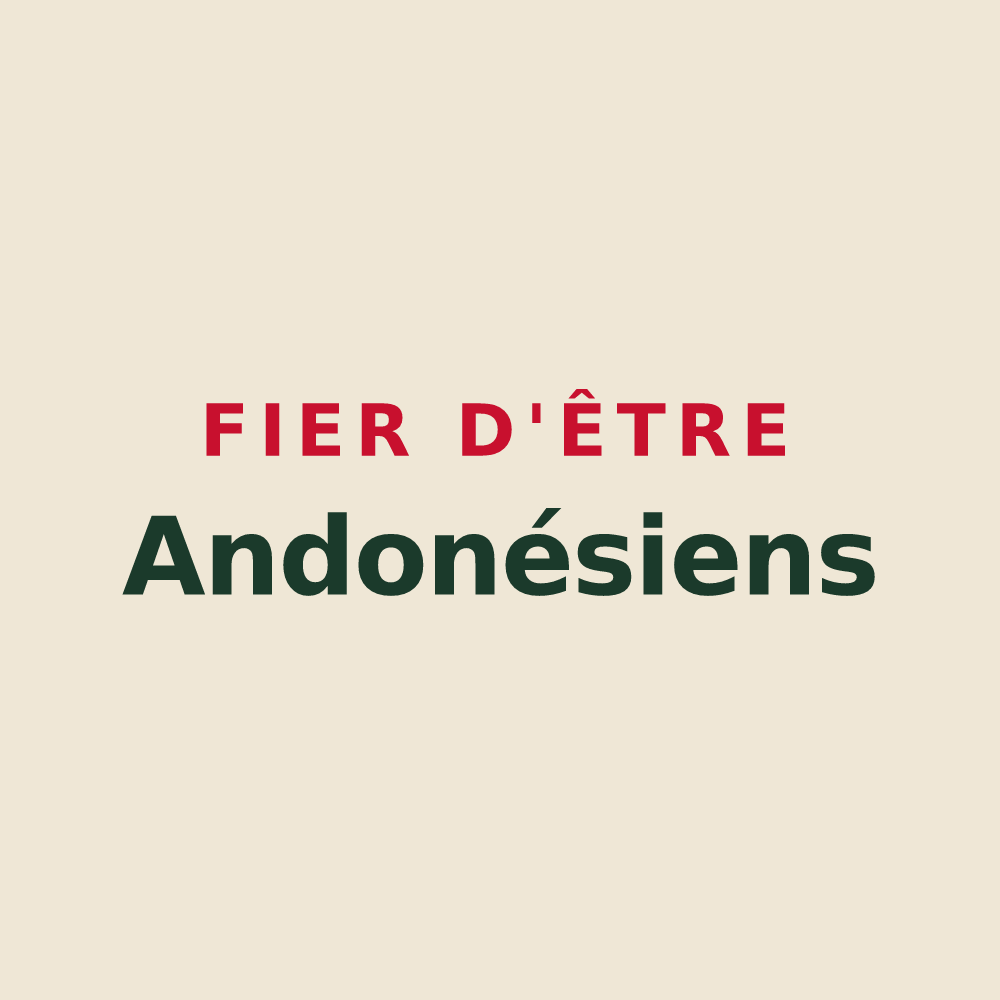 Tote bag « Fier d'être Andonésiens » — design pour Andoins
