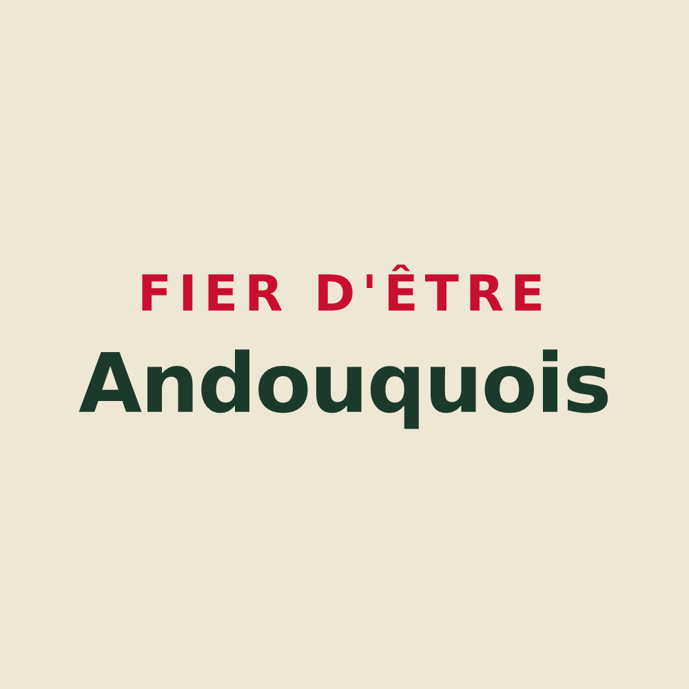 Tote bag « Fier d'être Andouquois » — design pour Andouque