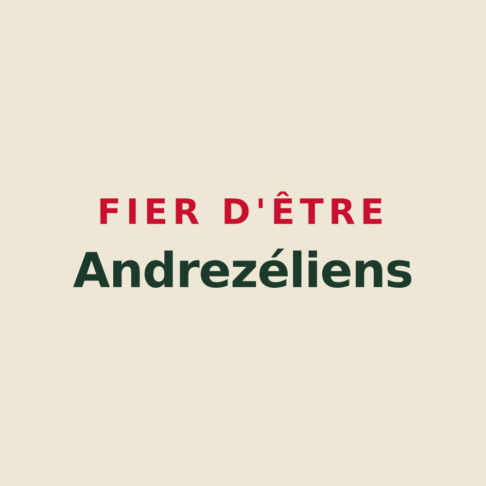 Tote bag « Fier d'être Andrezéliens » — design pour Andrezel