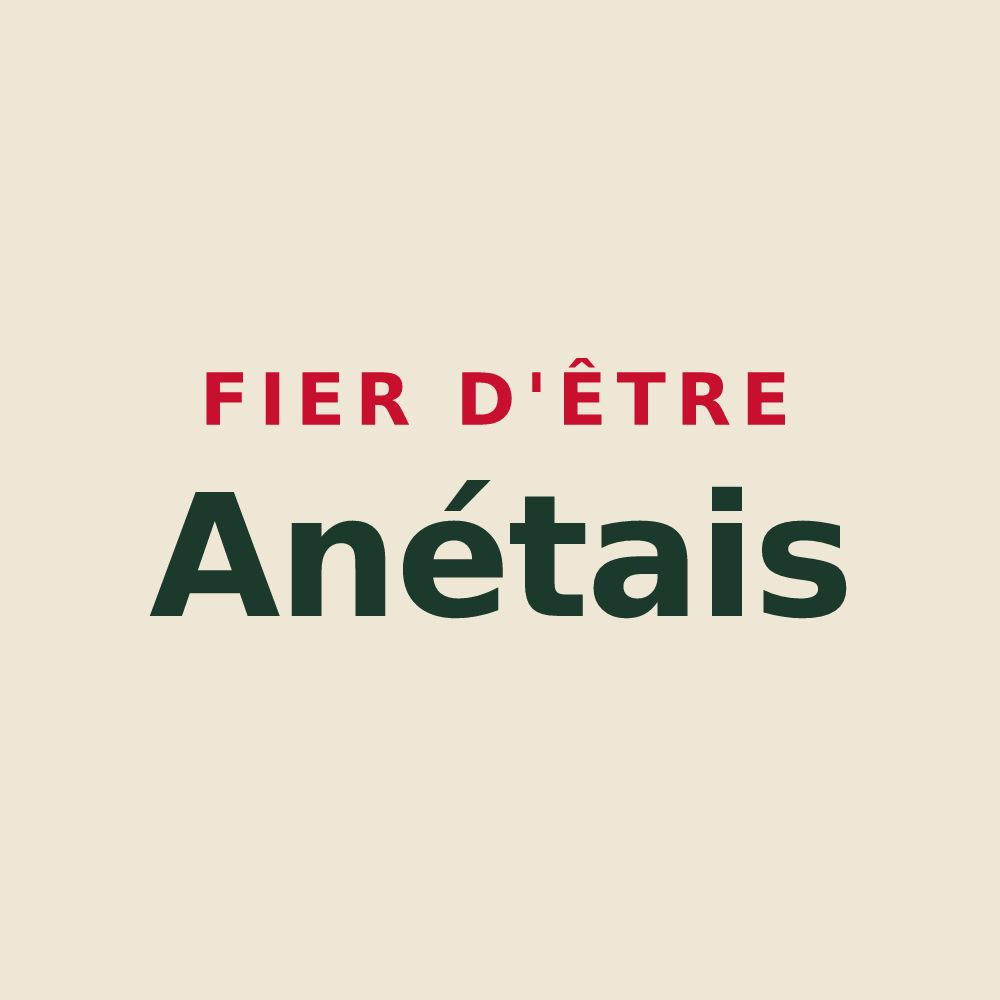 Tote bag « Fier d'être Anétais » — design pour Anet