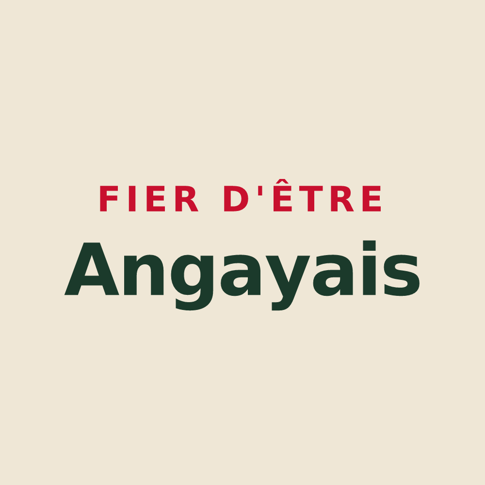 Tote bag « Fier d'être Angayais » — design pour Angaïs