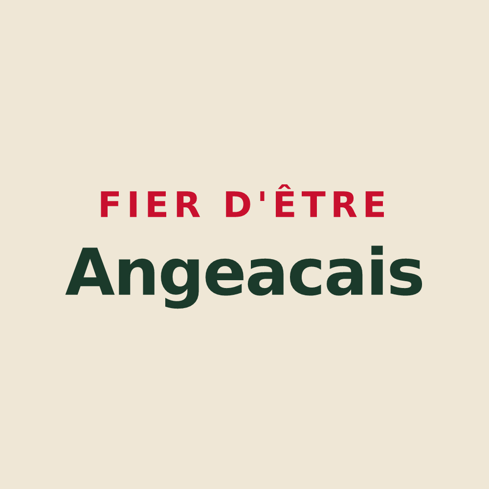 Tote bag « Fier d'être Angeacais » — design pour Angeac-Charente