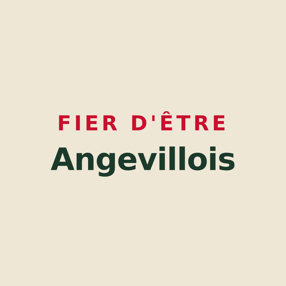Tote bag « Fier d'être Angevillois » — design pour Angevillers
