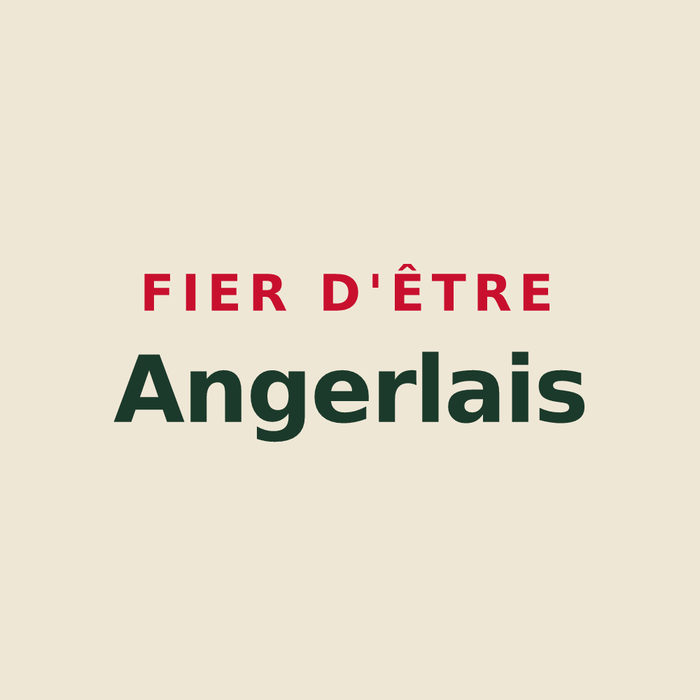 Tote bag « Fier d'être Angerlais » — design pour Angiens