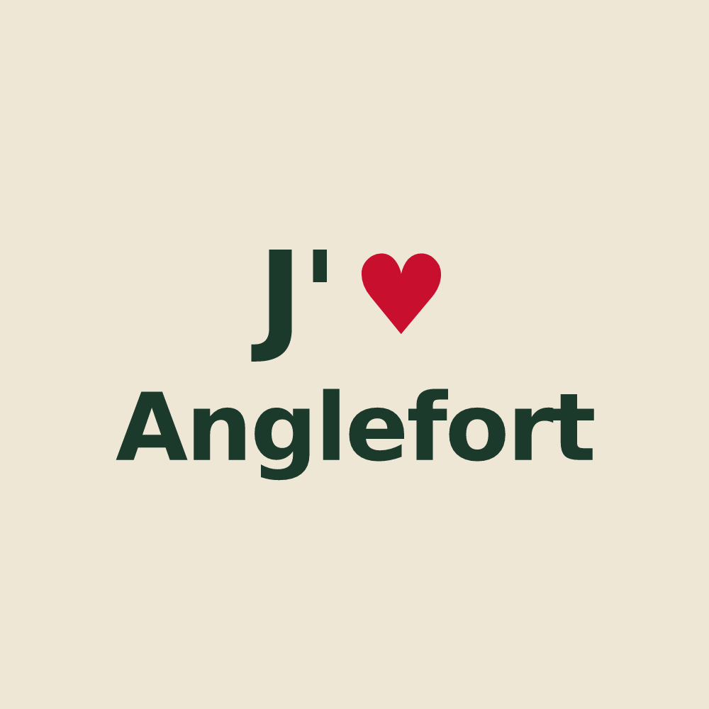Tote bag personnalisé Anglefort — design J'aime Anglefort