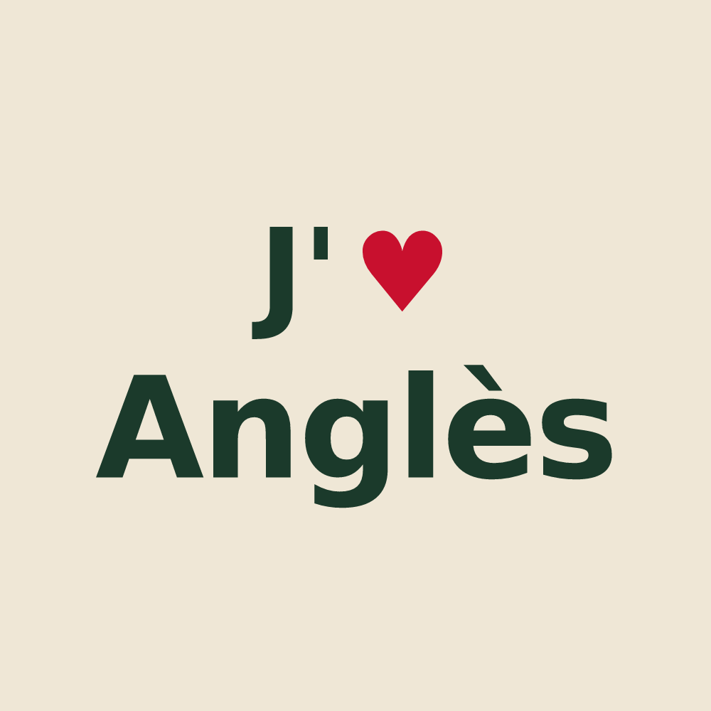 Tote bag personnalisé Anglès — design J'aime Anglès
