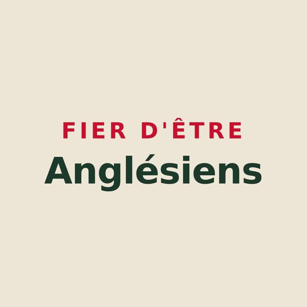 Tote bag « Fier d'être Anglésiens » — design pour Angliers