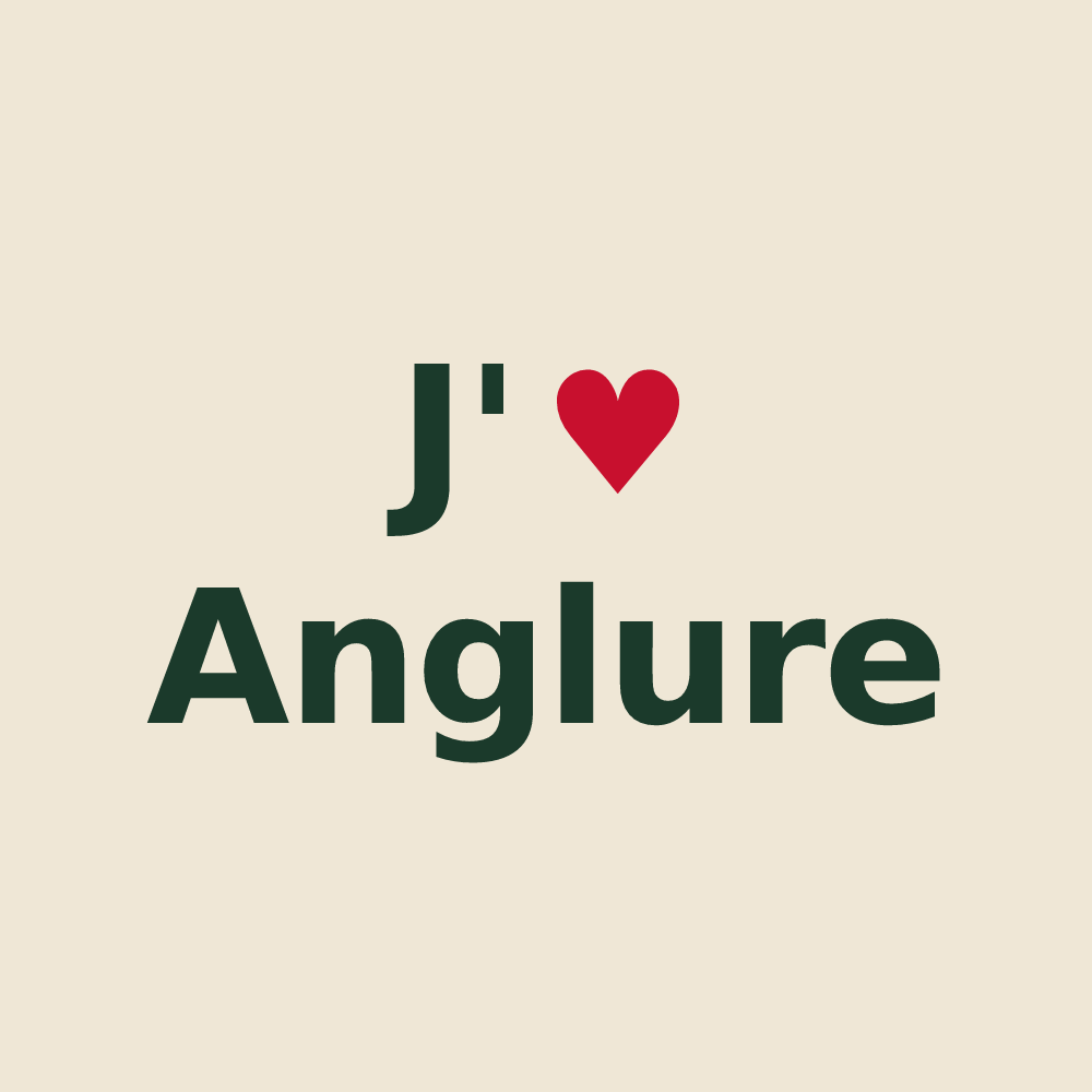 Tote bag personnalisé Anglure — design J'aime Anglure