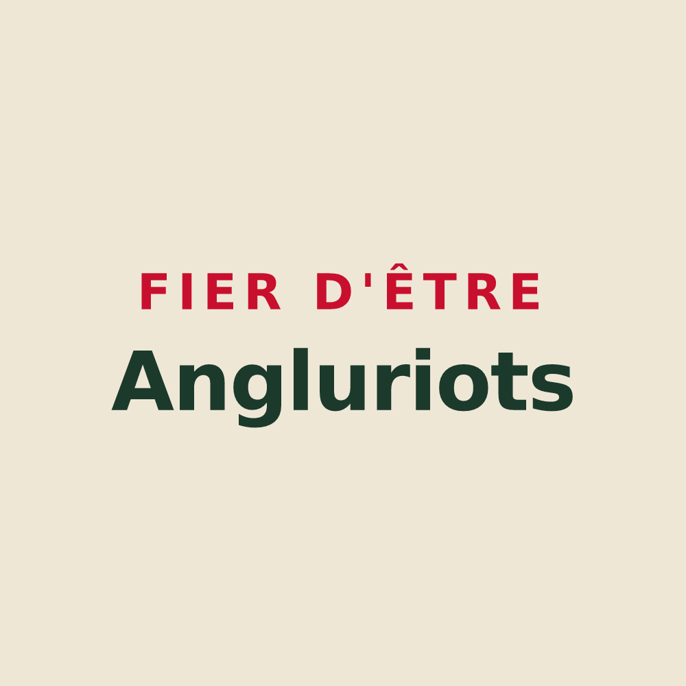 Tote bag « Fier d'être Angluriots » — design pour Anglure