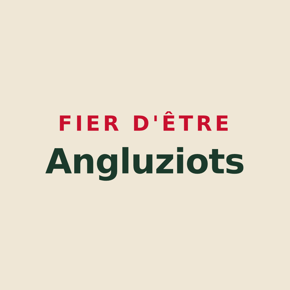 Tote bag « Fier d'être Angluziots » — design pour Angluzelles-et-Courcelles