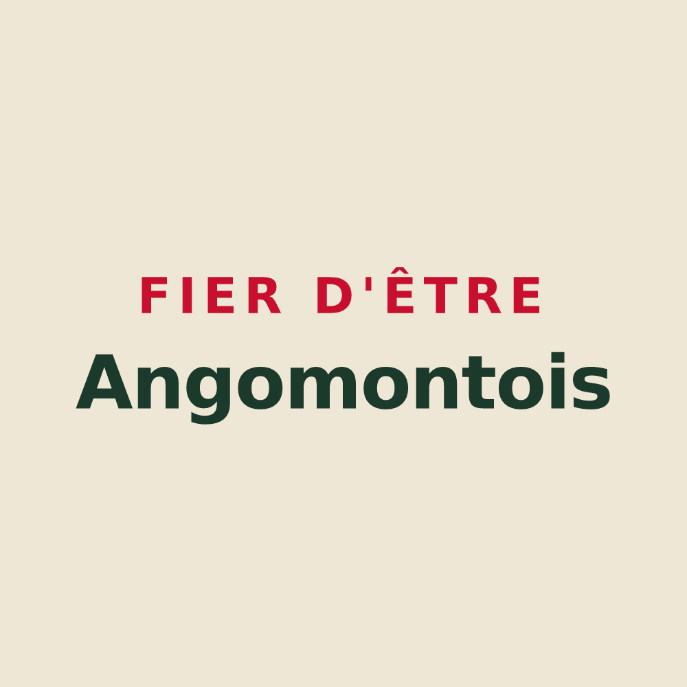 Tote bag « Fier d'être Angomontois » — design pour Angomont