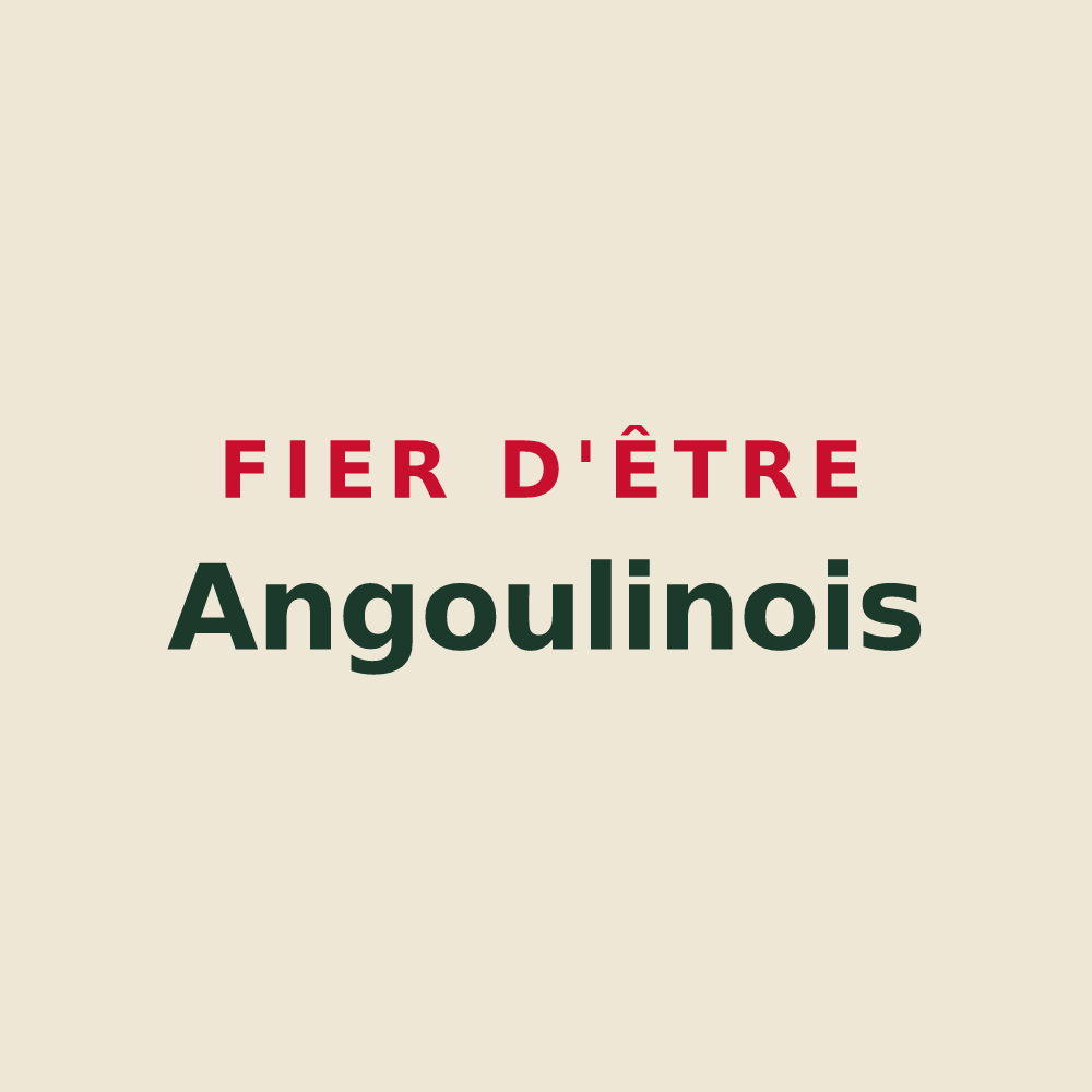 Tote bag « Fier d'être Angoulinois » — design pour Angoulins