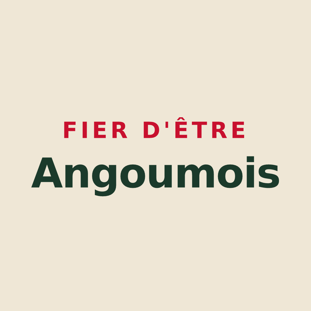 Tote bag « Fier d'être Angoumois » — design pour Angoumé