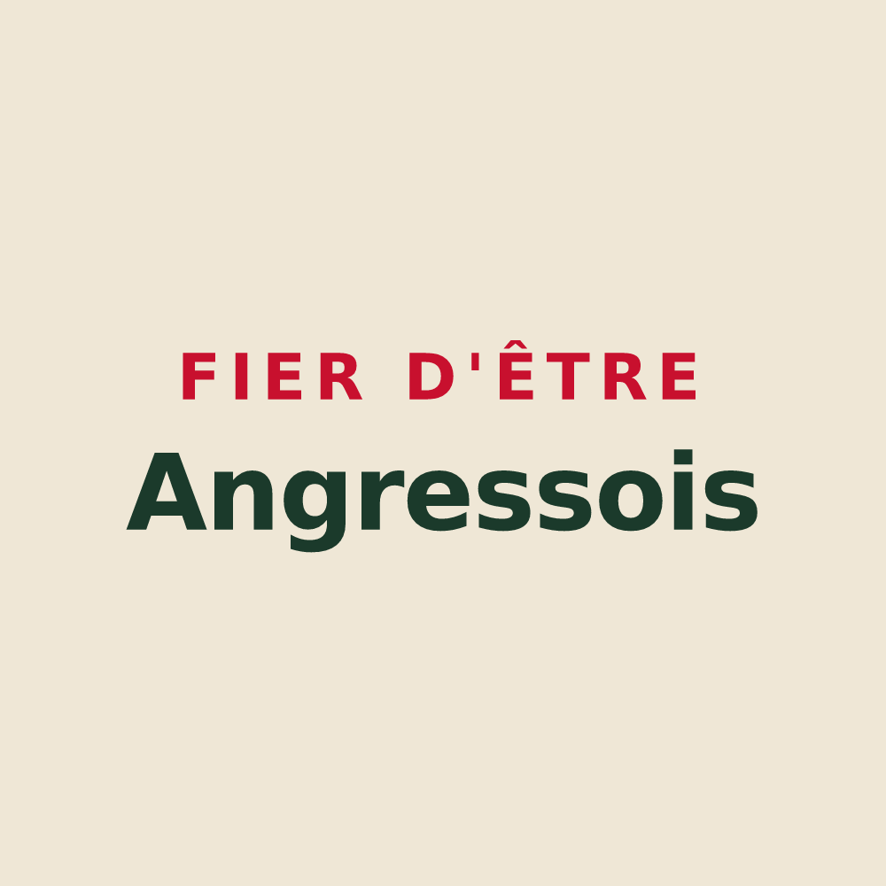 Tote bag « Fier d'être Angressois » — design pour Angresse