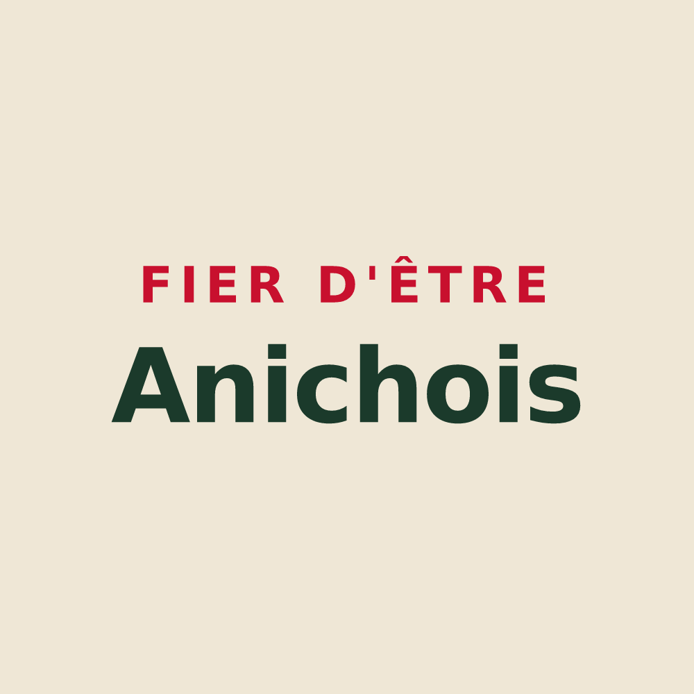 Tote bag « Fier d'être Anichois » — design pour Aniche