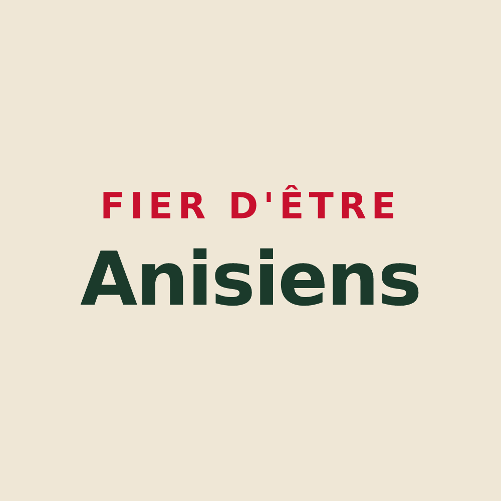 Tote bag « Fier d'être Anisiens » — design pour Anisy