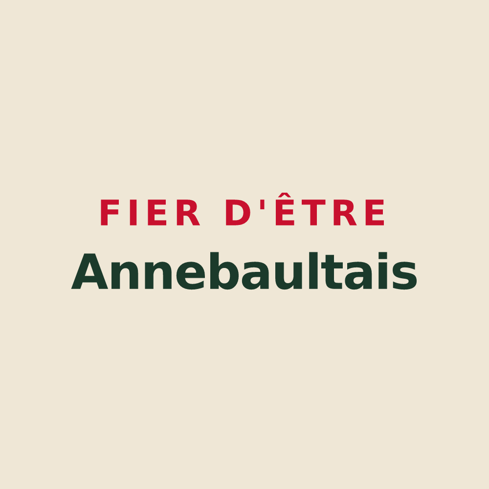 Tote bag « Fier d'être Annebaultais » — design pour Annebault