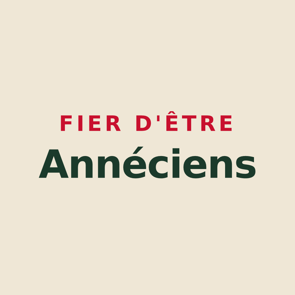 Tote bag « Fier d'être Annéciens » — design pour Annecy