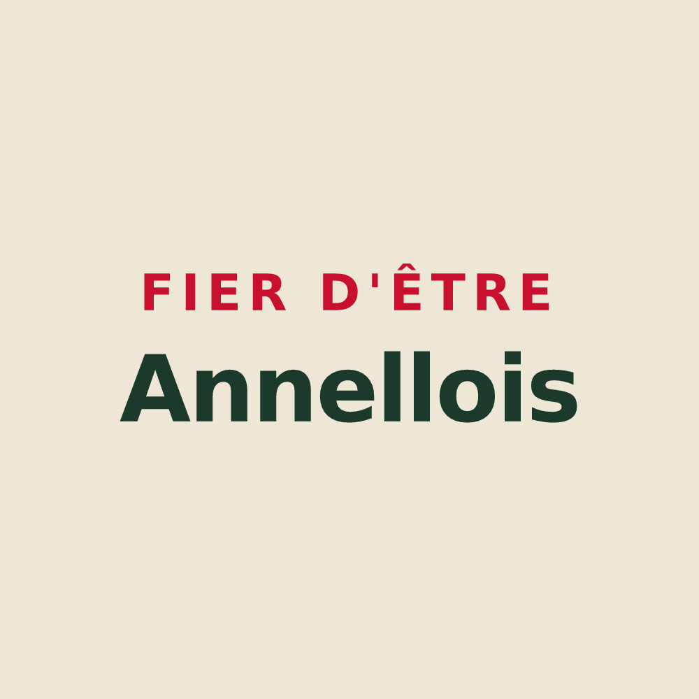 Tote bag « Fier d'être Annellois » — design pour Annelles