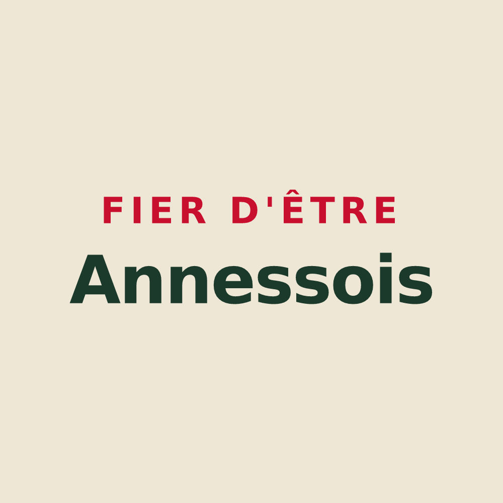 Tote bag « Fier d'être Annessois » — design pour Annesse-et-Beaulieu
