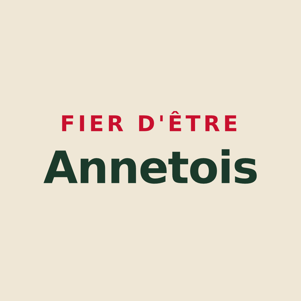 Tote bag « Fier d'être Annetois » — design pour Annet-sur-Marne