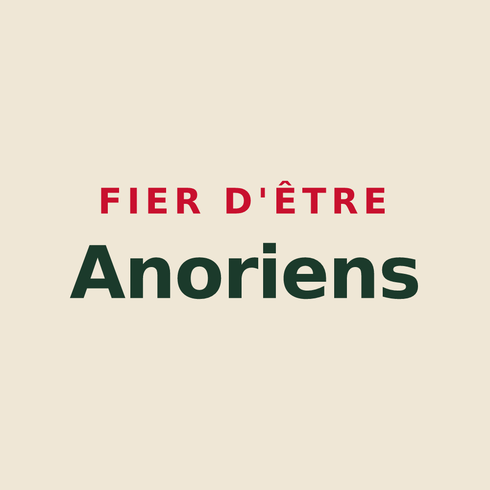 Tote bag « Fier d'être Anoriens » — design pour Anor