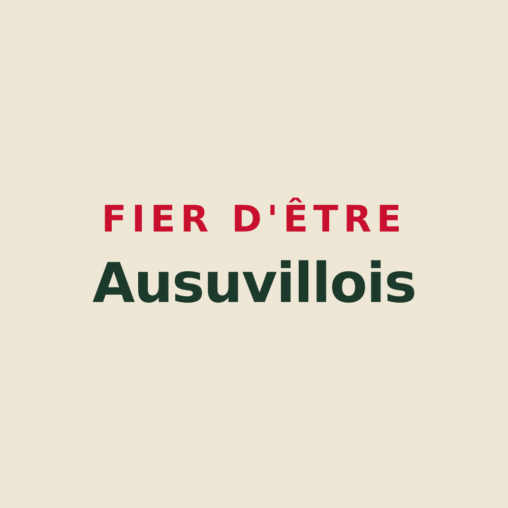 Tote bag « Fier d'être Ausuvillois » — design pour Ansauville