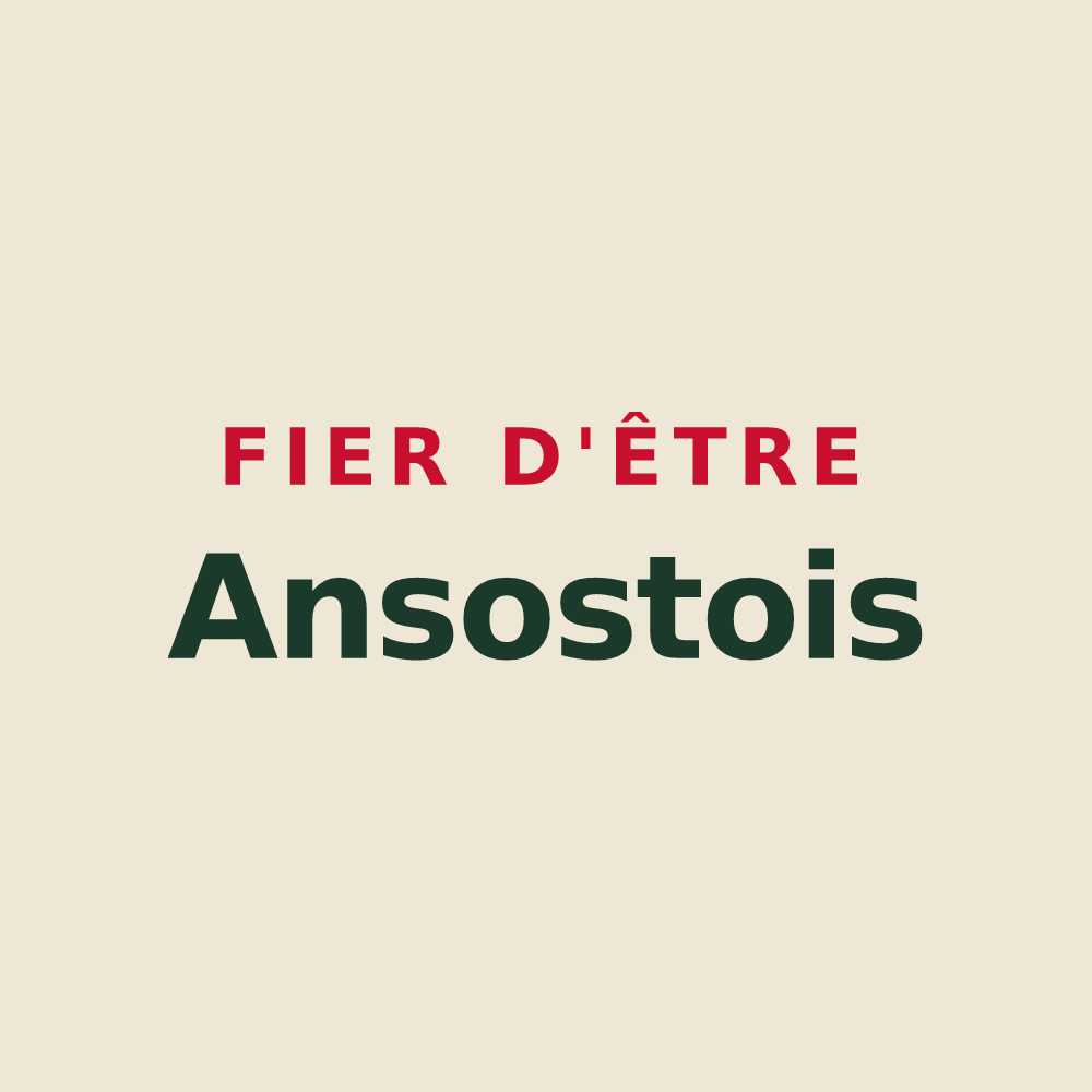 Tote bag « Fier d'être Ansostois » — design pour Ansost