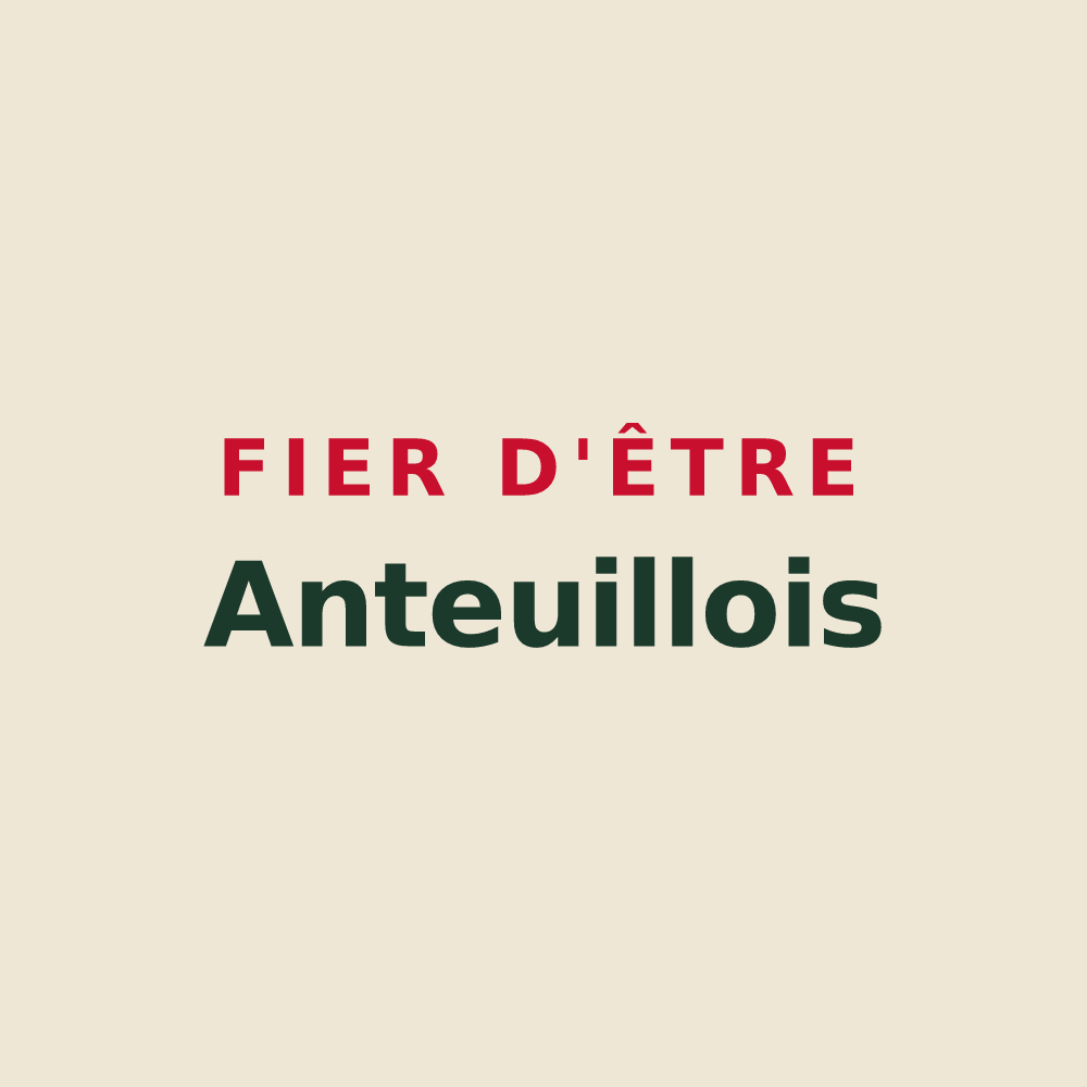 Tote bag « Fier d'être Anteuillois » — design pour Anteuil