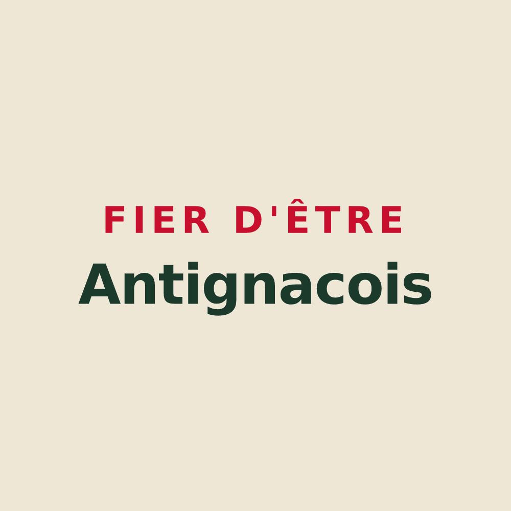 Tote bag « Fier d'être Antignacois » — design pour Antignac
