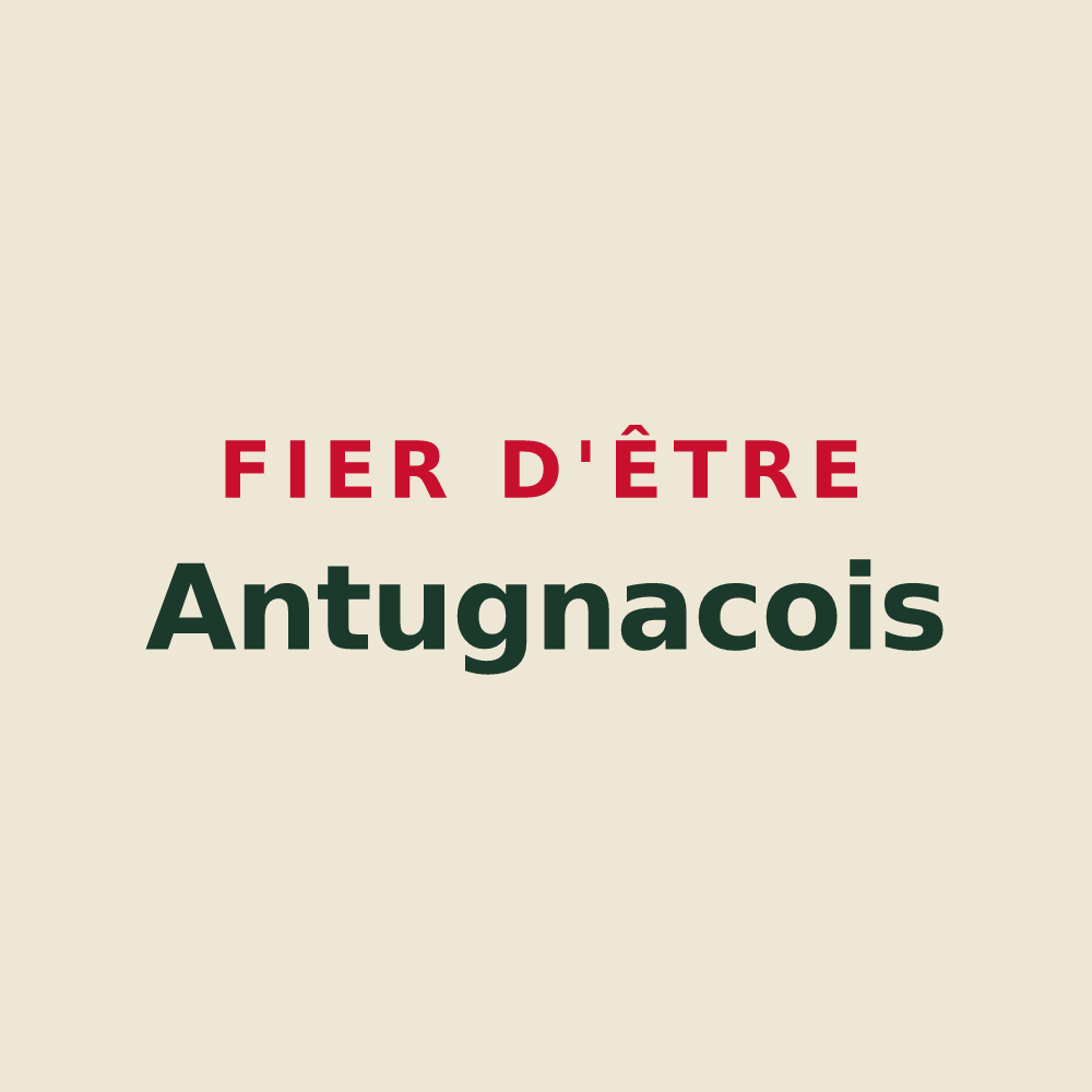 Tote bag « Fier d'être Antugnacois » — design pour Antugnac