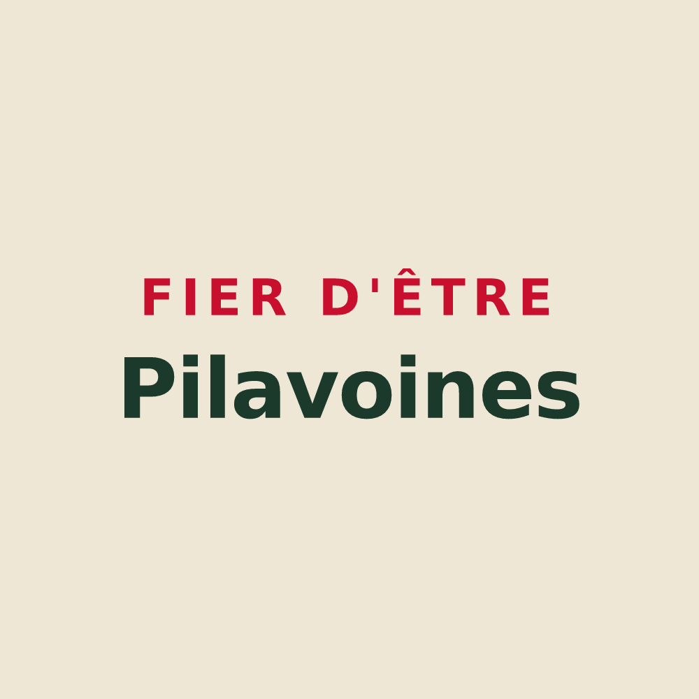 Tote bag « Fier d'être Pilavoines » — design pour Antully