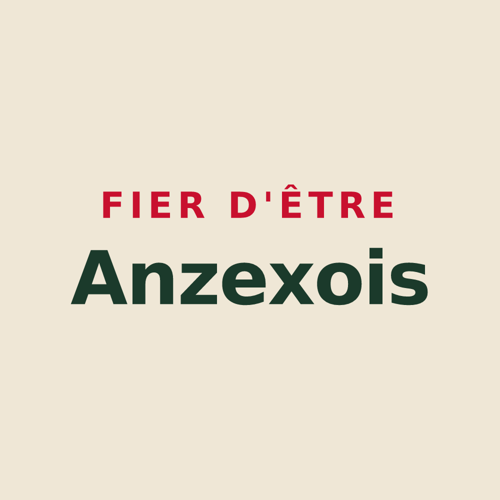 Tote bag « Fier d'être Anzexois » — design pour Anzex